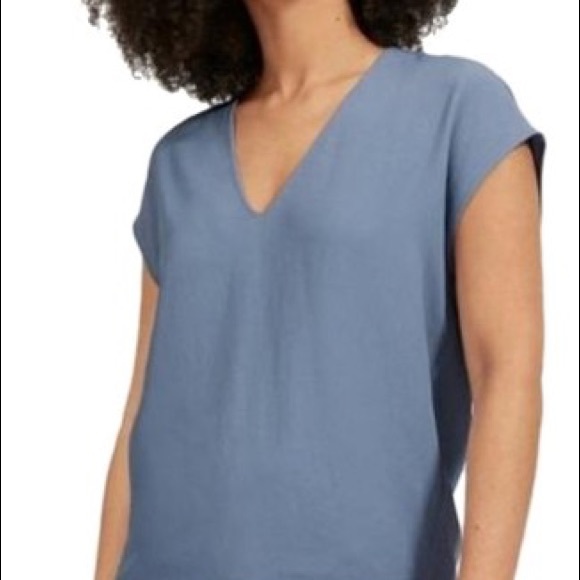 Everlane Tops - Everlane Japanese GoWeave Vneck Blouse Sz 8 New
